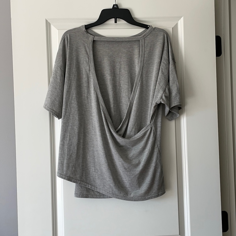 Missguided Open Back Top